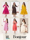 Bonjour By Blue Hills Rayon Wholesale Anarkali Kurtis Suppliers In Mumbai